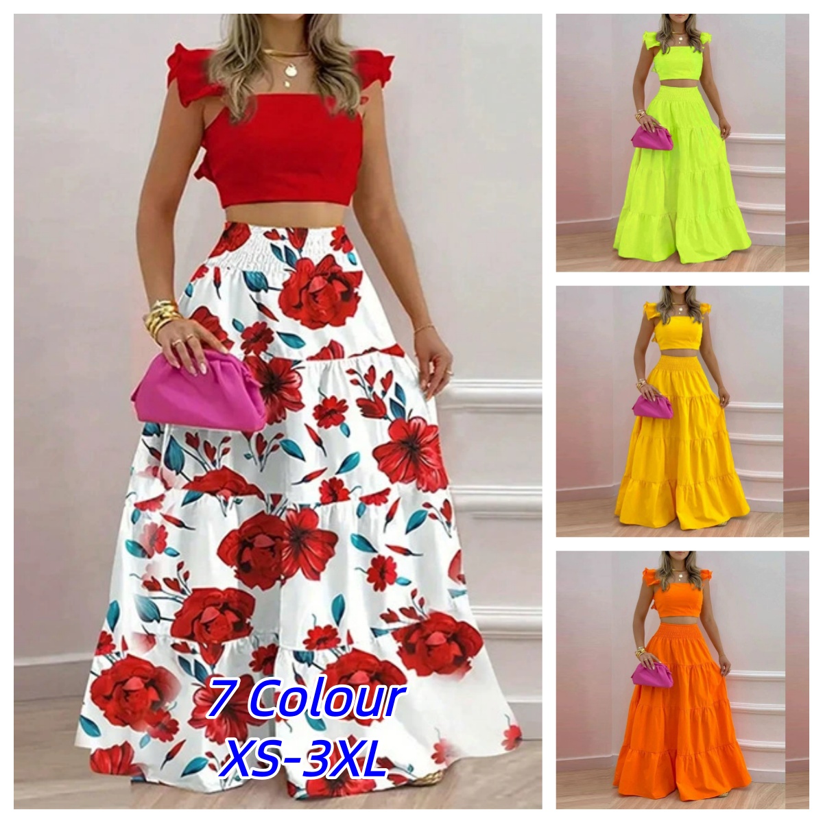 Women Formal Wear For Summer - Комплект из двух предметов в стиле