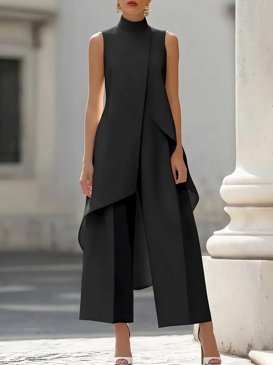 Women'S Formal Wear Pants - Элегантный вечерний комбинезон без рукавов с