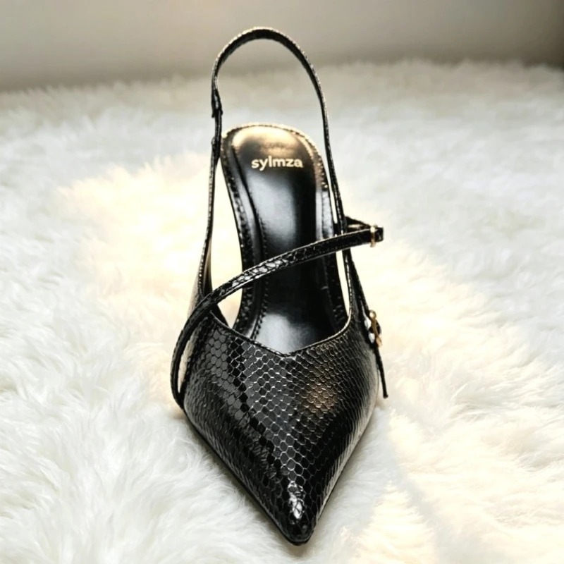 Сексуальные женские элегантные – обзор и цена Slingback Heel Formal