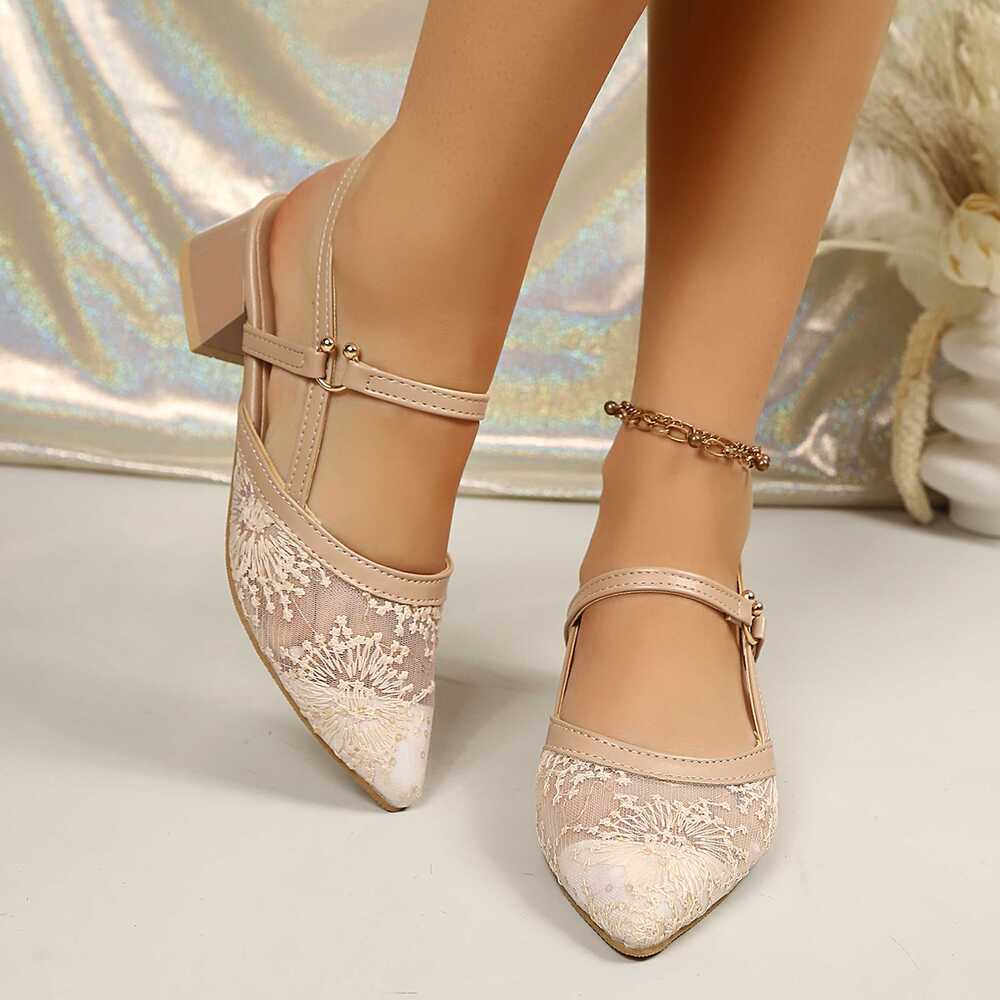 Женские сандалии на каблуке с  – обзор и цена Slingback Heel Formal