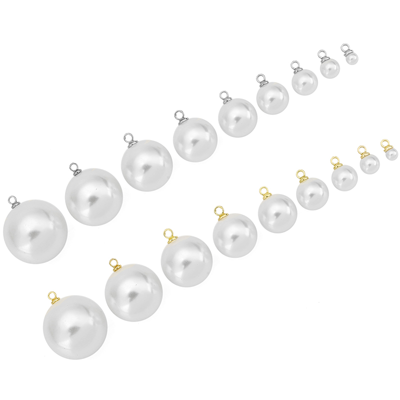 20 шт. бусин-имитаций жемчуга  – обзор и цена Pearl Earring Stud