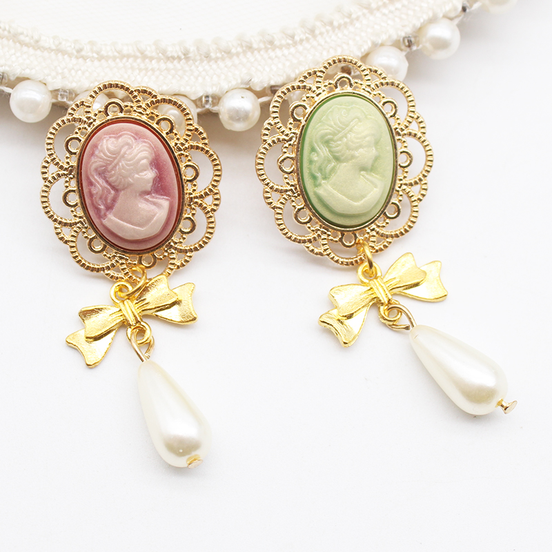 Новинка! 10 шт./партия, 25*58  – обзор и цена Pearl Earring Stud